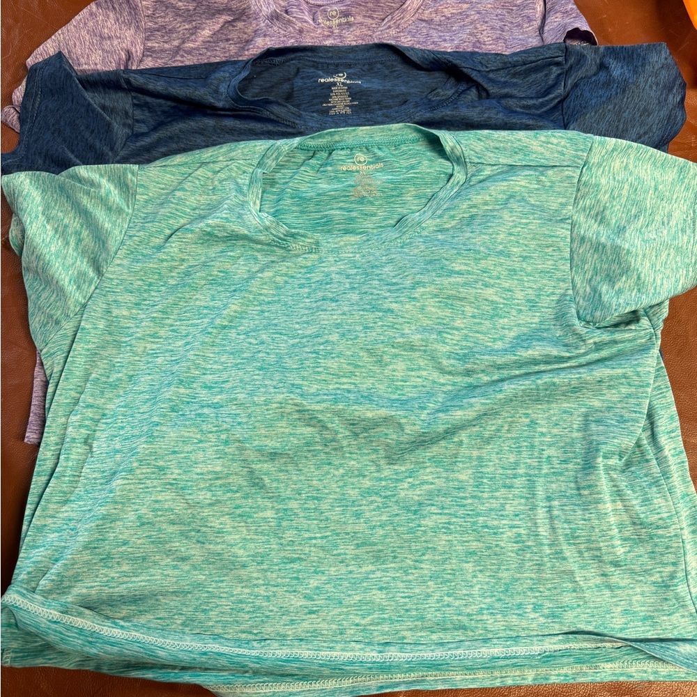 Heathered 5 Cropped T-Shirts